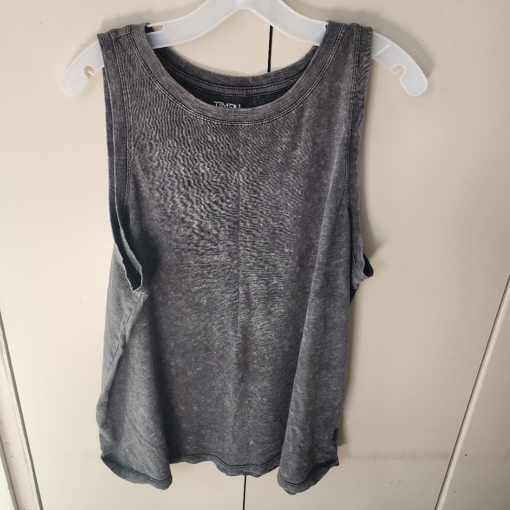 Charcoal Muscle Tee